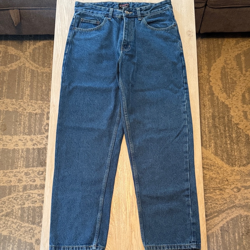 Men's Relaxed Fit Blue Jeans